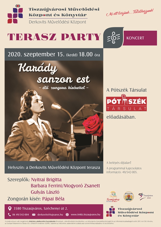 Szept Terasz Party Karádi Kronika