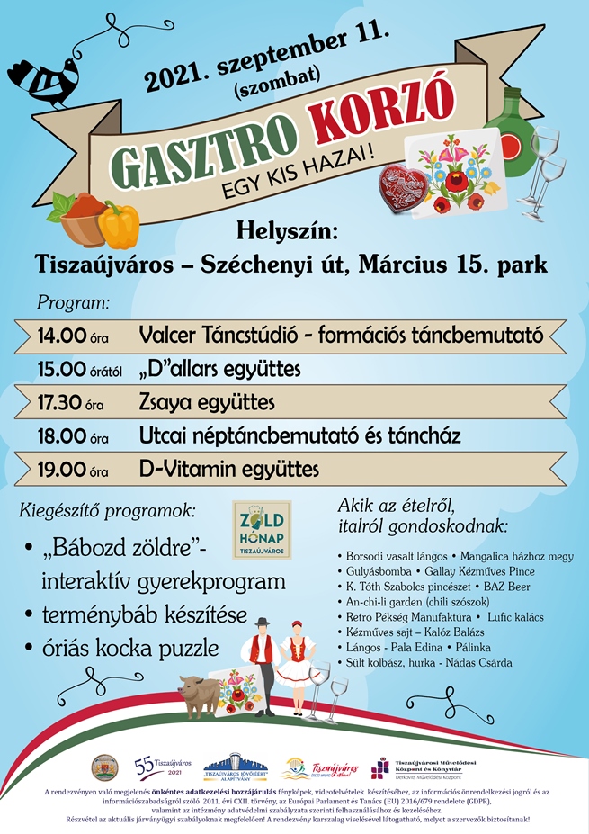 0916 Gasztro Korzó plakát A2 v6