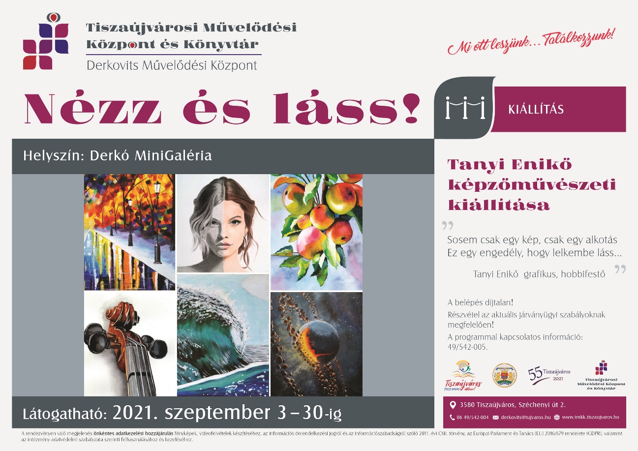 Derkó MiniGaléria Tanyi kiáll. végleges Krónika honlap1