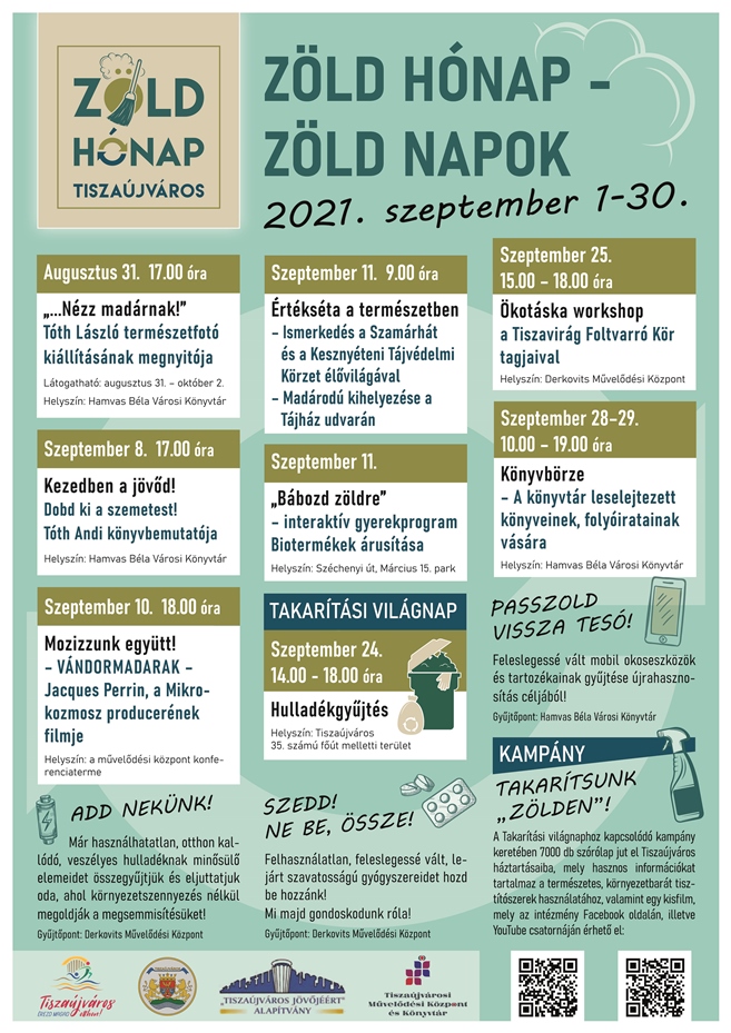 Zold Honap plakat Kronika 3