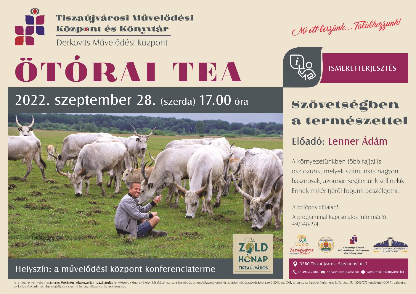 Szept Ötorai tea fekvo Kronika