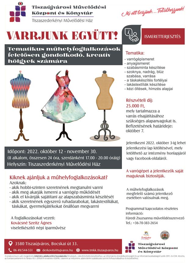 Varrjunk együtt plakát