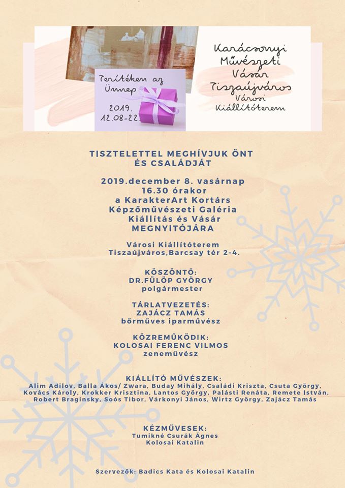 Kiállítás és vásár megnyitó