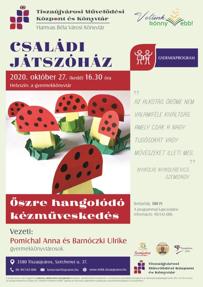 Okt csaladi jatszohaz Kronika