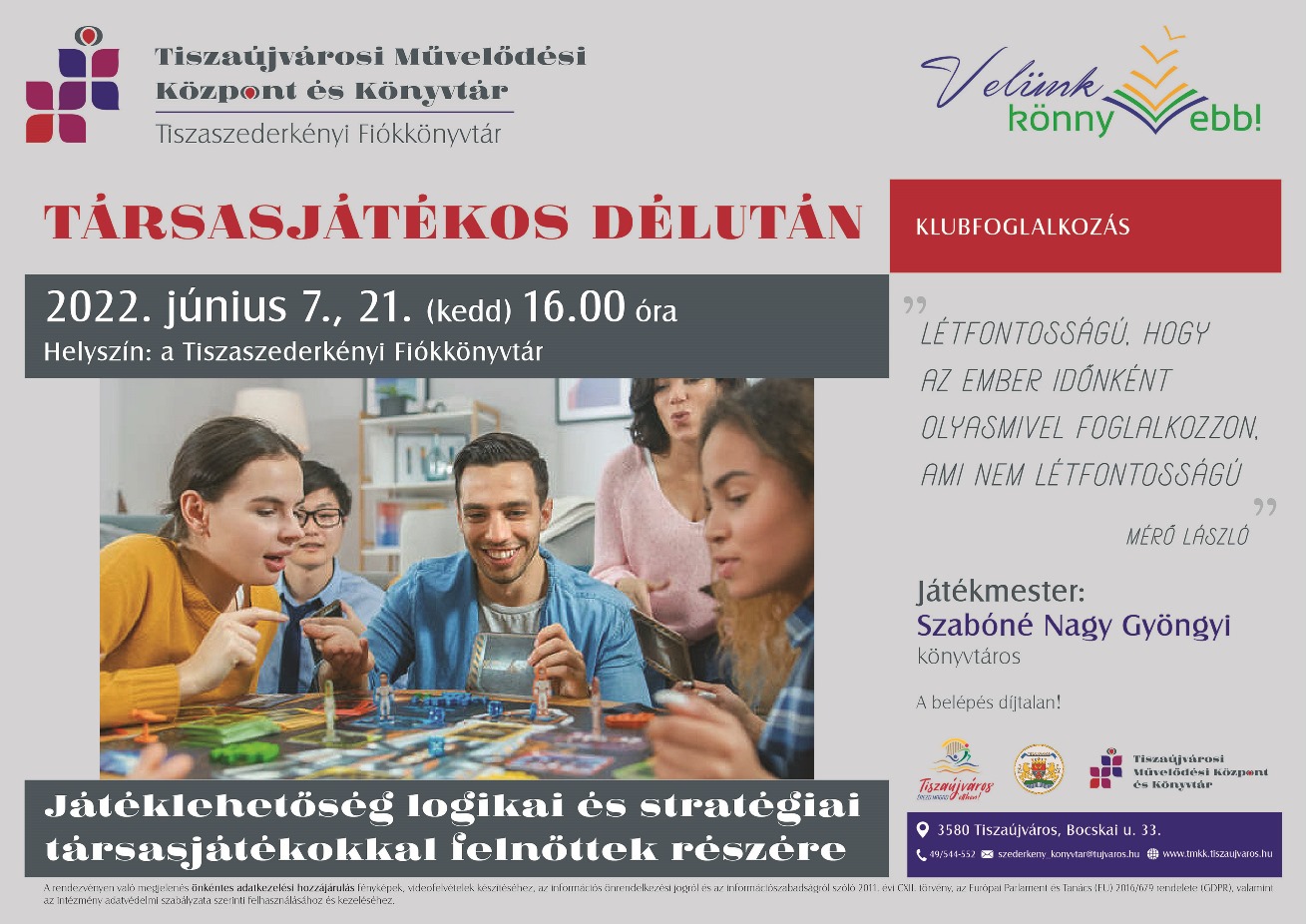 Jun Tarsasjatekos du Kronika