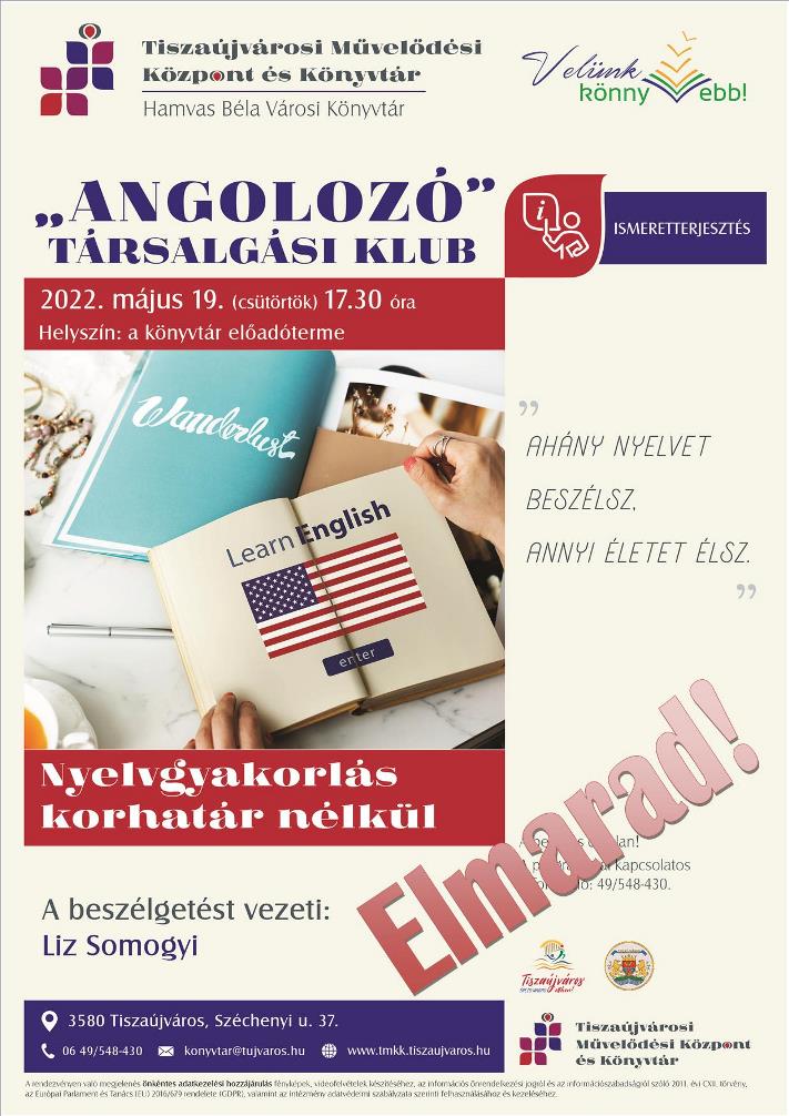 Maj Angolozo Kronika elmarad