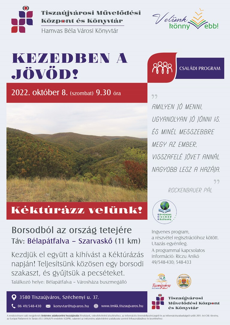 Okt kezedben a Túra Kronika