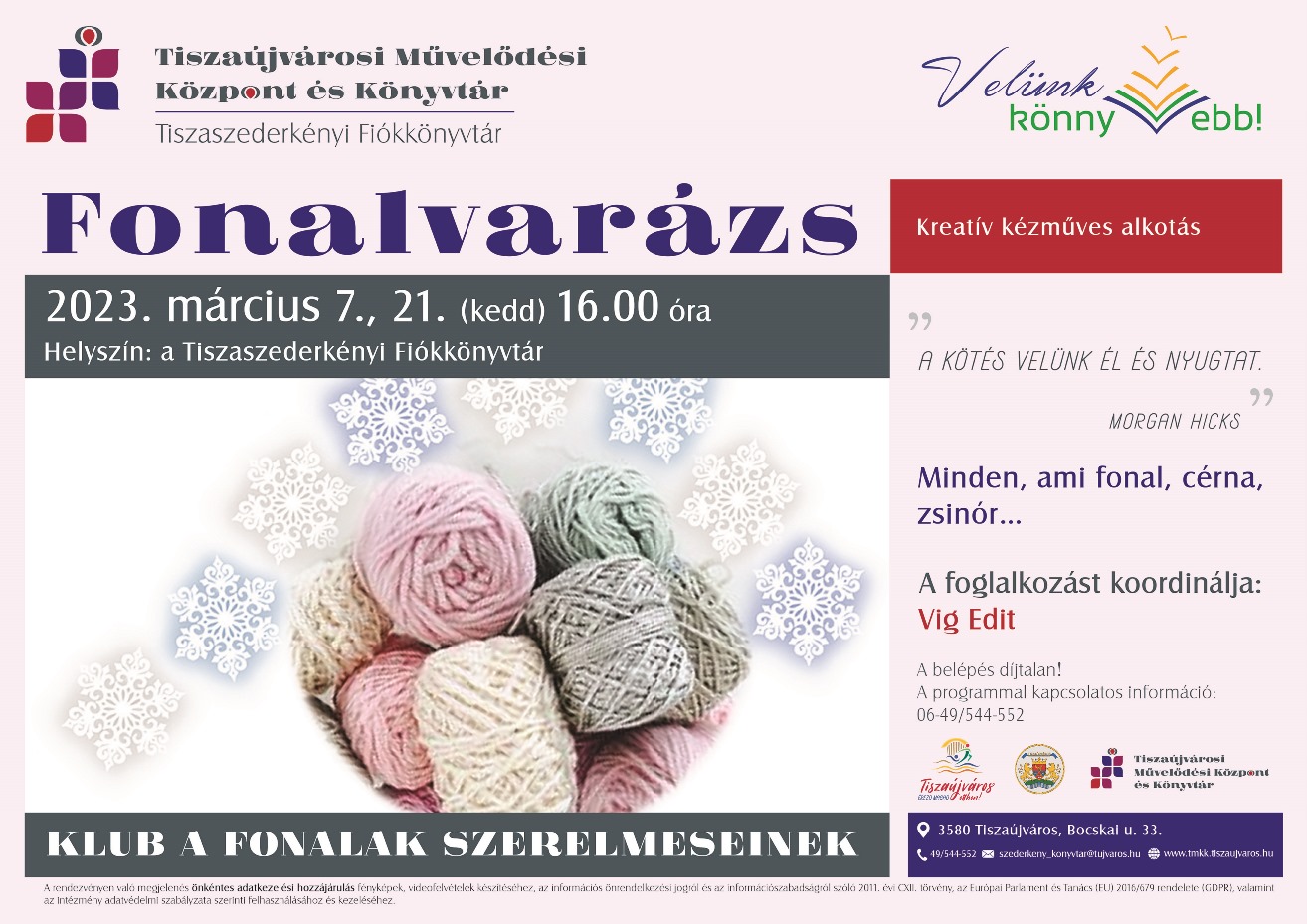 Marc Fonalvarázs kronika