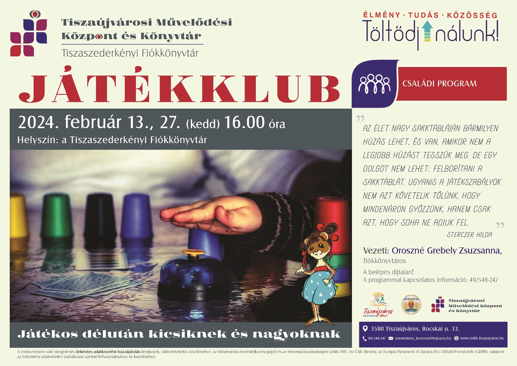 Febr Jatekklub Kronika