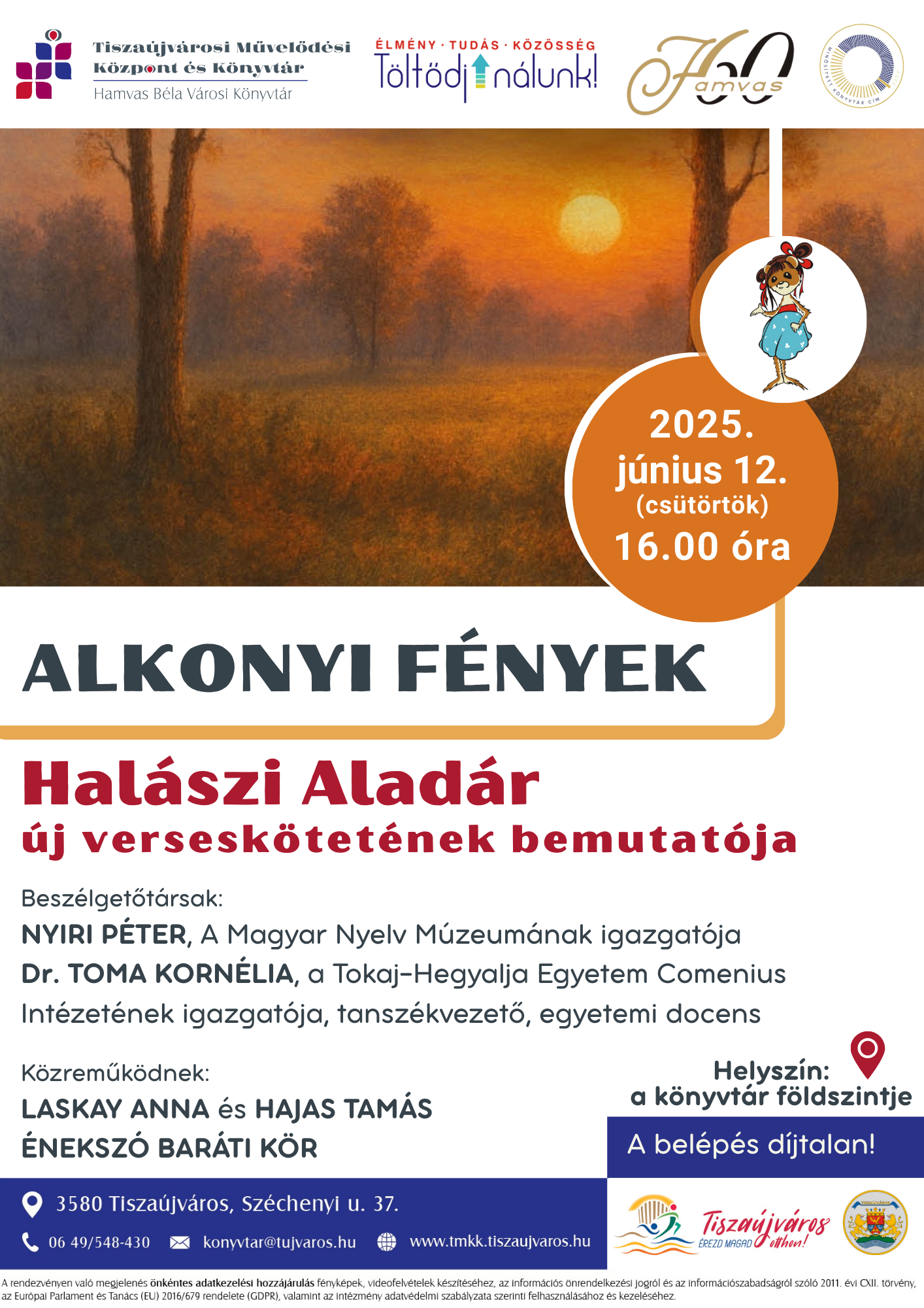 Halászi Aladár könyvbemutató