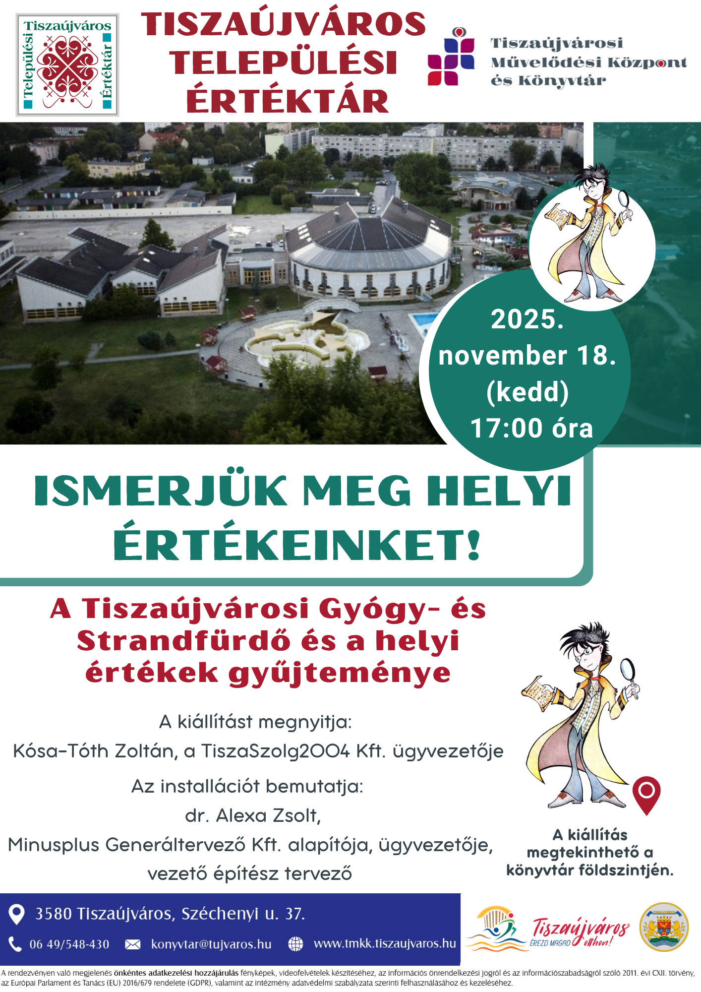 Értéktár kiállítás megnyitó