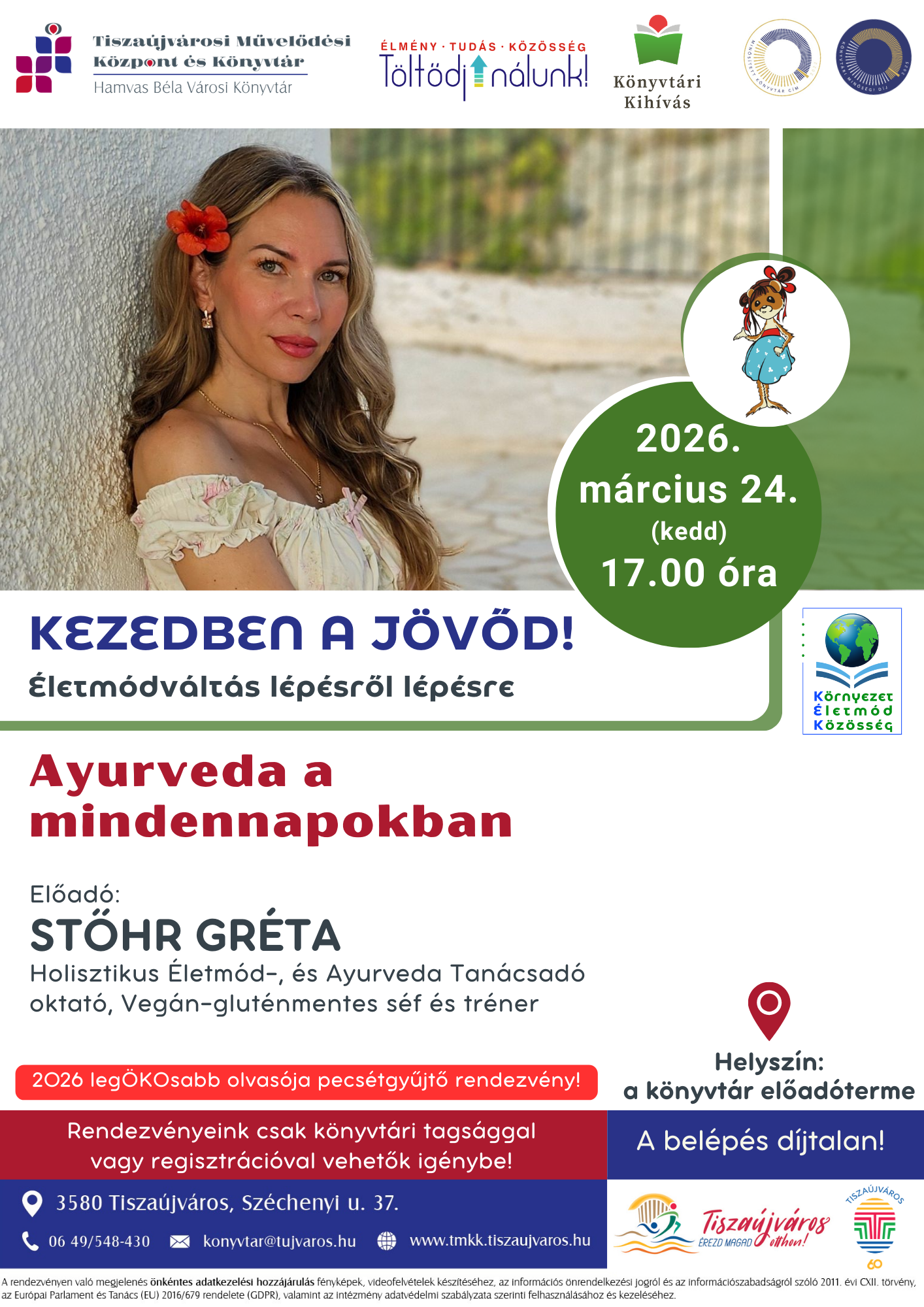 KEZEDBEN A JÖVŐD március