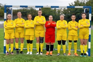 Női bajnoki labdarugó mérkózés