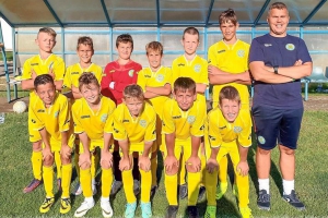 Utánpótlás labdarúgó edzőmérkőzés